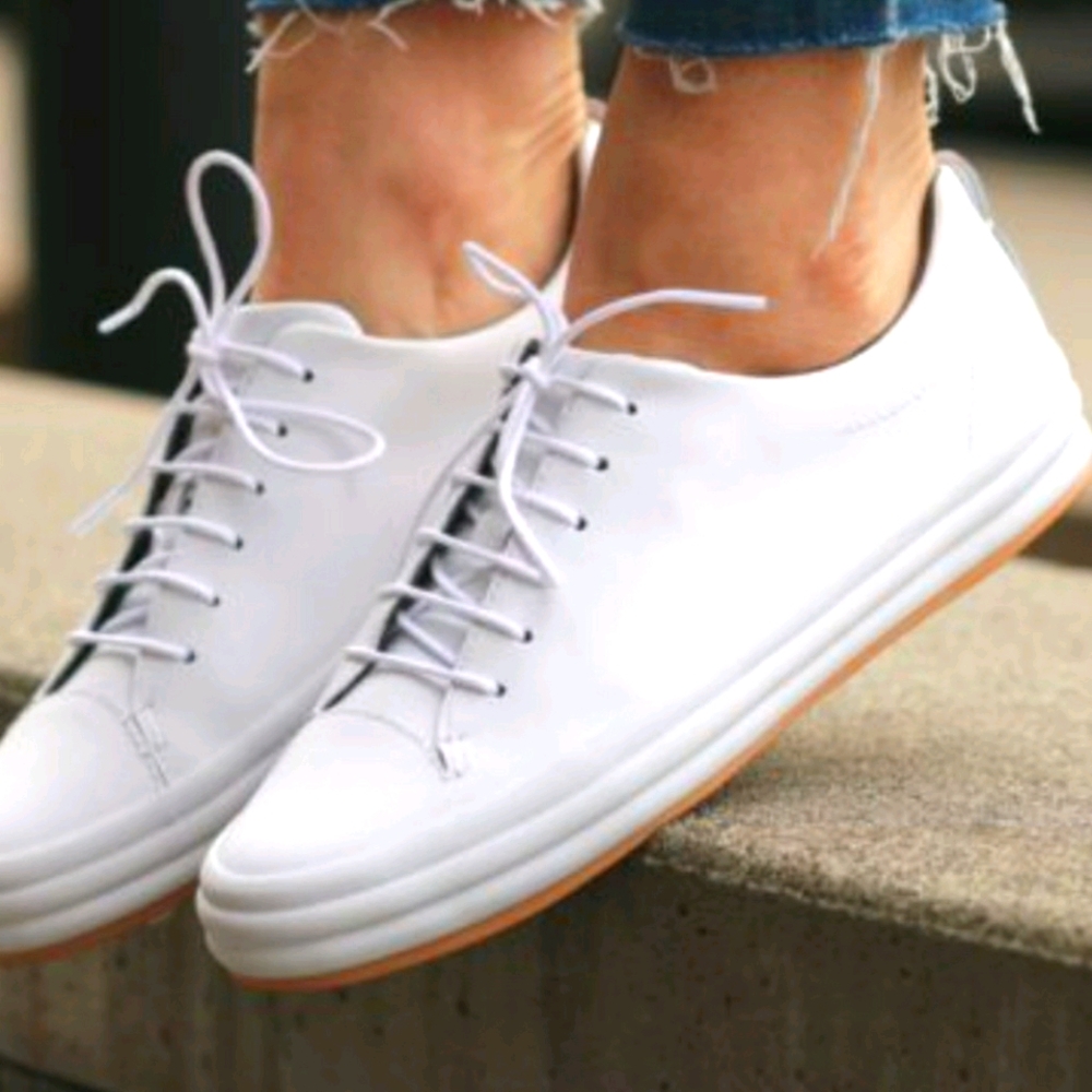 Camper hoops white sneaker